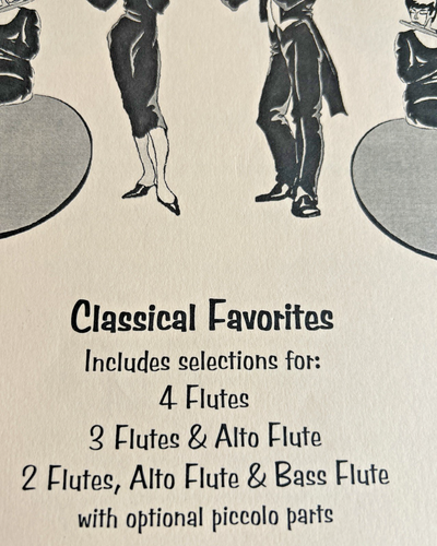Music for Four Flutes ~ Volume 1 ~ Daniel Kelley, Arr. ~ 2003, Last Resort Music - Picture 2 of 7