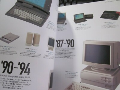 Sony Chronicle 2010 Products History Book from WALKMAN Cyber Shot