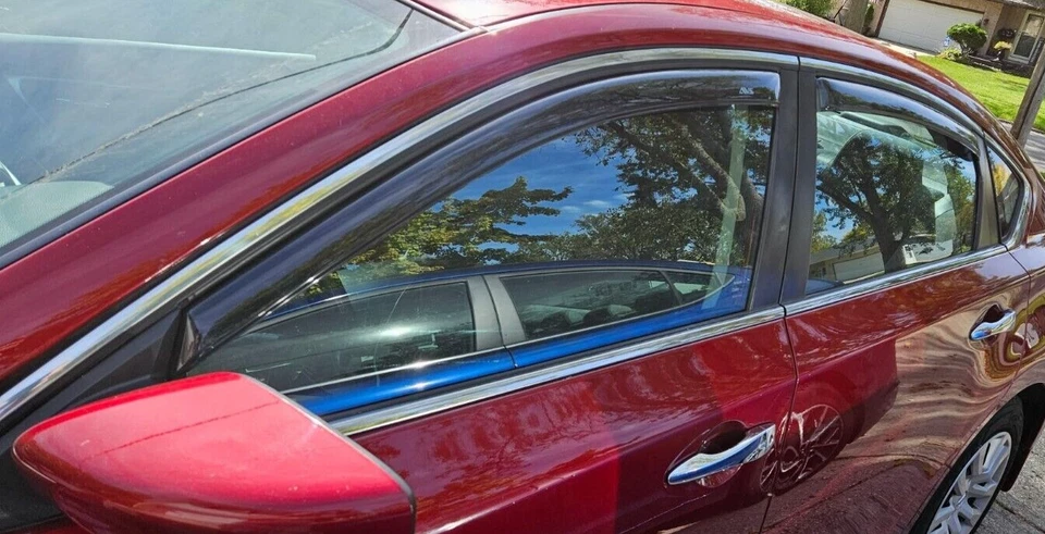 AVS Montaje en canal Protectores de lluvia Viseras de ventilación Pantalla para Nissan Altima 2013-2018 Foto 2 de 4