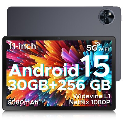 android15 11インチタブレット 30GB+256GB＋2TB