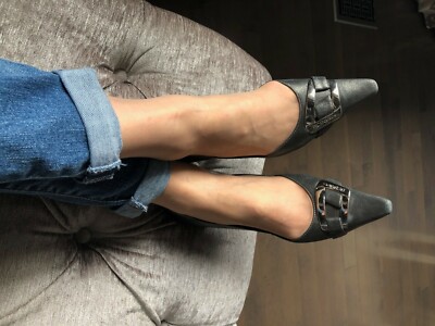 BCBGirls shoes 6.5 olive pearly