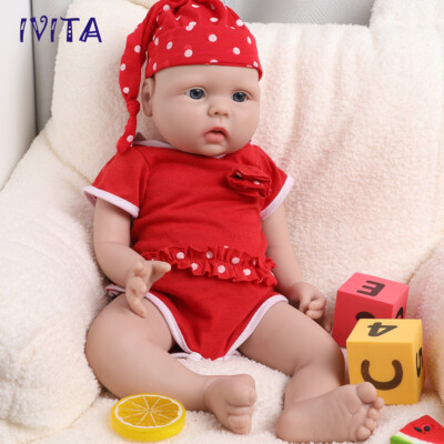 20''Lifelike Reborn Baby Doll Newborn Full Body Silicone Toddler Toy