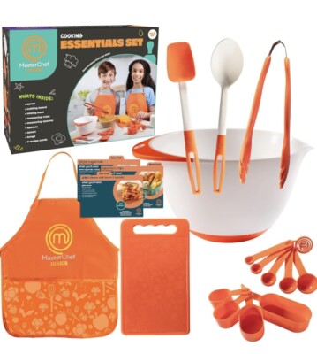 MasterChef Junior Knife and Cutting Board Set & Essentials Real Tools