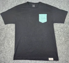 HUF x Diamond Supply Pocket Tee Men's Size Medium Short Sleeve T-Shirt RARE 2013