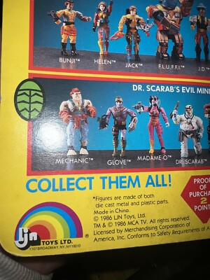 BIONIC SIX 1986 LJN Figures 6個セットのレア BIONIC SIX 1986 LJN Figures 6個セットのレア Vintage Bionic Six