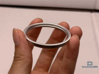 Filter Adapter Ring For Voigtlander Nokton 45mm-43mm 45mm-46mm Aluminium Ring 