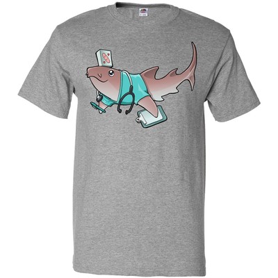 Inktastic Nurse Shark T-Shirt Sharks Help Helpful Rn Hospital Future Doctor Love