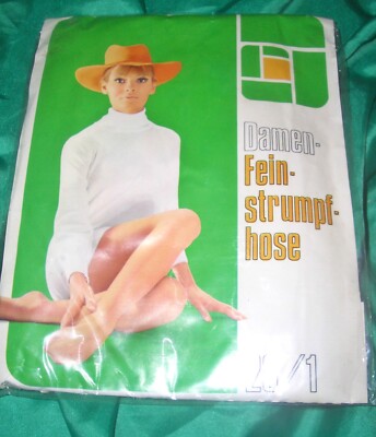 VINTAGE RETRO Nylons Feinstrumpfhose Strumpfhose Gr. 36-38 MELONE 20 den OVP