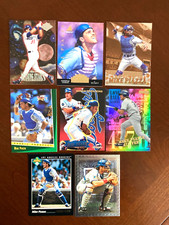 Vintage MLB HOF Mike Piazza Special 8 Card Vintage Lot all Mint Hall of Fame