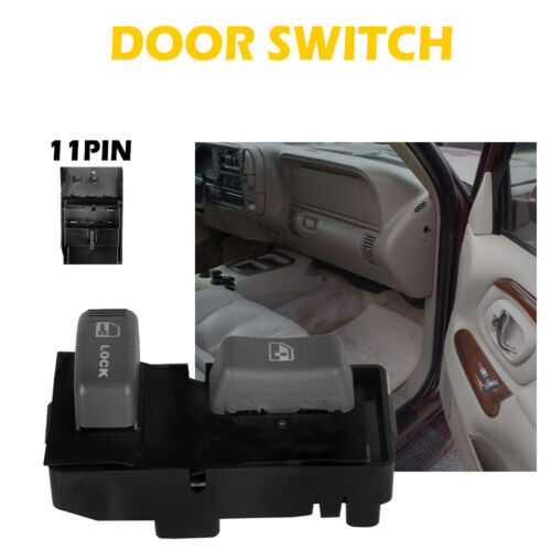Front Power Window Door Lock Switch Passenger Side Right RH for Chevy Truck - Foto 1 di 8