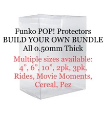 Funko POP! Protectors Collector's Pack - Build Your Own Bundle ALL 0.50mm Thick!