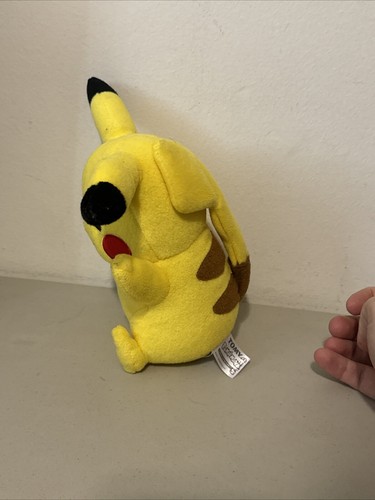 Pikachu Pokemon 9” Plush 2017 Small Soft Toy Tomy Official Plush - Used - Picture 4 of 9