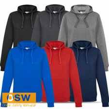 Womens Ladies Classic Crew Winter Fleecy Warm Hoodie Pullover Hoody XS~2XL