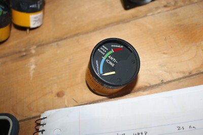 Vtg Link USAF ground simulation aircraft gauge Anti Icing PN 7756001-90 