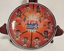 1992 Sports Impression First Ten Chosen USA Olympic Basketball Team Plate