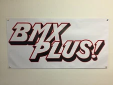 old school bmx plus BANNER 4ft X 2ft vdc hutch gt se racing