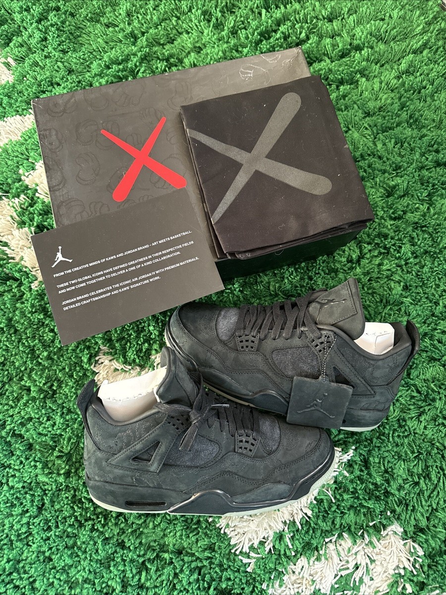 SAMPLE KAWS × NIKE AIR JORDAN 4 Jordan 4 Retro Sample x KAWS Cool Gray for Sale