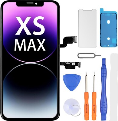 For iPhone XS Max OLED Display Touch Screen Digitizer Replacement Kit Assembly