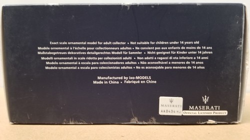 1/43 Ixo Maserati MC12 Versione Corse - MOC081 - Imagen 9 de 9