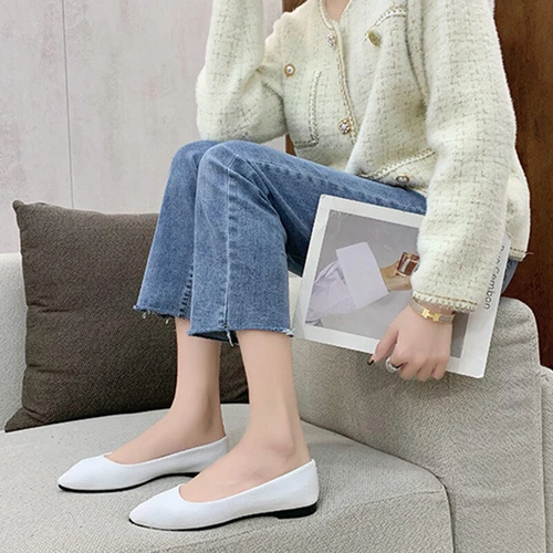 Women Flats Slip On Loafers Walking Women's Comfort Fashion Casual Shoes - Bild 14 von 87