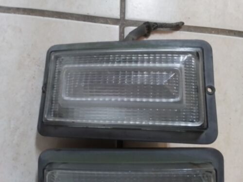 77-78 Dodge Truck Parking Lights Grill Lamps Front Marker Ram Charger Trim Pair - Picture 3 of 10