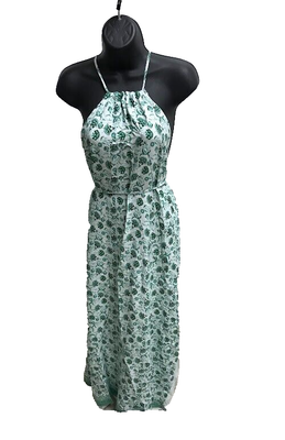 Urban Outfitters Floral Green Maxi Dress Women's, Size M | eBay