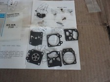 Genuine Walbro K2-wa Complete Carburetor Repair Kit Factory Sealed Free Ship Genuine Walbro K2-wa Complete Carburetor Repair Kit Factory Sealed Free Ship