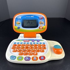 2081A  Vtech Tote And Go Laptop Computer Kids Toddler Learning Games WORKING 