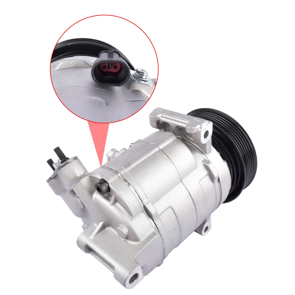 Para Chevrolet Camaro 2010-2015 3,6 L V6 compresor de aire acondicionado con embrague CO 2219C Foto 3 de 4