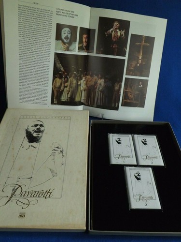 Great Performers - Time Life Music: Luciano Pavarotti - 3 Cassette Set - Picture 2 of 2
