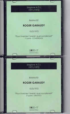 ROGER GARAUDY - UM DIE ZUKUNFT ZU ERFINDEN: WELCHER SOZIALISMUS? - COMPACT DISC - 1972