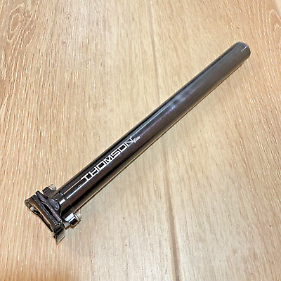 Thomson Elite 31.6 x 367mm Seatpost Black MTB Post SP E109 Thomson Elite 31.6 x 367mm Seatpost Black MTB Post SP E109