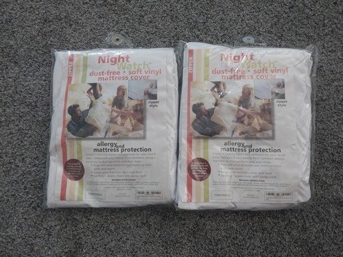 Night Watch Allergy Dustmites Bed Bugs and Mattress Protection Zipper Style New - Picture 14 of 21