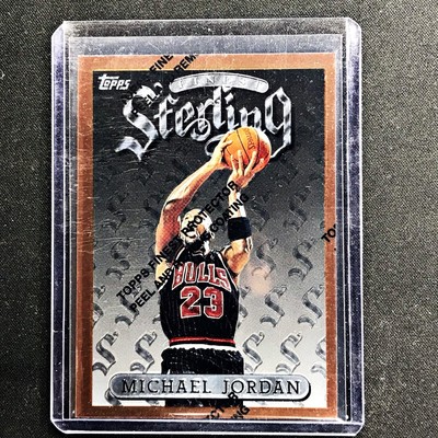 1996 Topps Finest MICHAEL JORDAN Sterling #50 - A | eBay