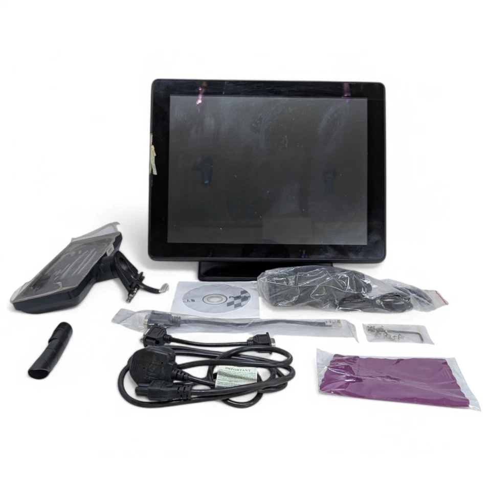Poindus VariPOS-715A 15" Touchscreen POS Intel D525 2GB RAM 320GB HDD - Image 2 of 4