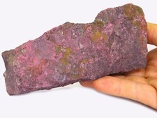 CINABAR ROSSO, MERCURIO NATIVO - Miniere di Almaden, Spagna / 15 x 6,5 x 4 cm