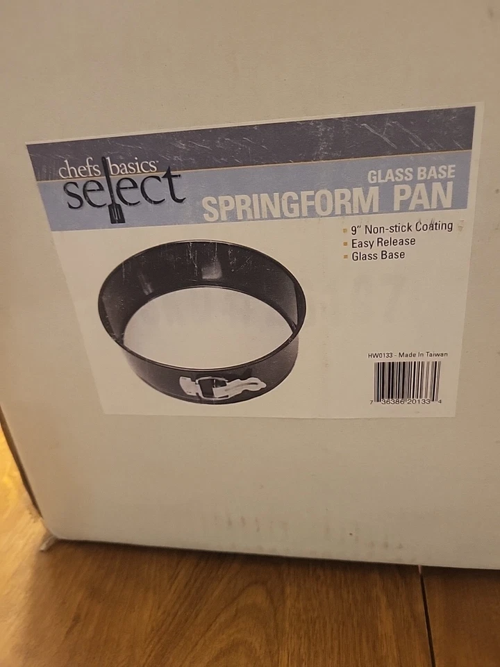 Base de vidrio Springform Pan parte inferior 9" Pan Select Hw0133 Chefs Basics Foto 4 de 4