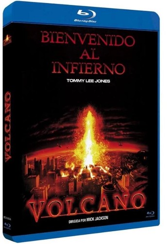 VOLCANO (1997) Tommy Lee Jones Blu-Ray NEW (Spanish Package/English Audio) prezzo ebay