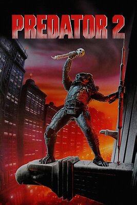 Predator 2 (1990) Movie Wall Art Poster Print Pick A Size Lot Up