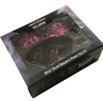 Icons Realms D&D Spelljammer Adult Solar Dragon Prince Xeleth Miniature NEW