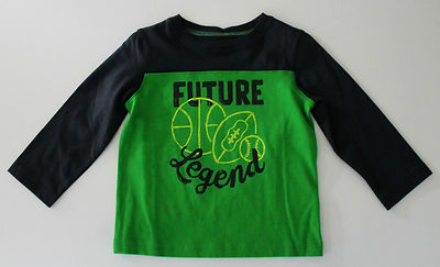 Jumping Beans, 18 Month Green Future Legend Shirt, New without Tags
