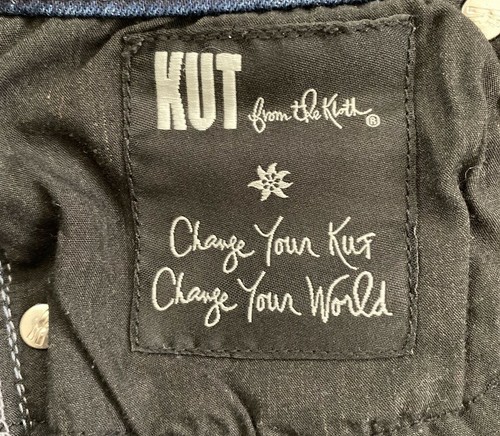 Kut From The Kloth Diana Skinny Damenjeans Größe 6 dunkle Waschung - Bild 7 von 9