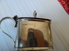 Silver Mustard Pot