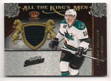 Patrick Marleau 11-12 Panini Crown Royale All The Kings Men Game Worn Jersey