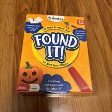 Skillmatics Card Game "Found It" Indoor Edition New in Package Sealed Ages 4-7