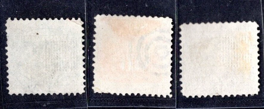 US 1869 Sc. #115, 116, 117 USED VERY LIGHT CANCELS ON 6 & 12 CENTS - Image 2 of 2