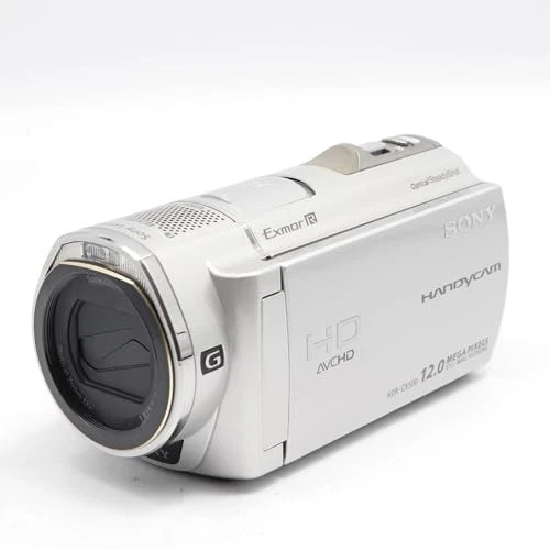 Sony HDR-CX500V Silver HD Camcorder Handycam 12x Optical Zoom 32GB w/Battery - Image 2 of 4