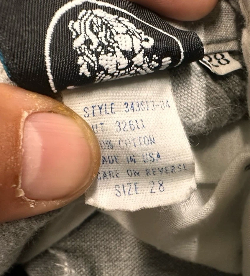 Pantalones Cortos Chinos De Colección Años 80 O’Neill Surf Para Hombre Algodón Talla 28 Hechos en EE. UU. Foto 4 de 4