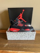 Jordan 4 Red Thunder Sneakers Size 11 - Brand New with Box Fast Shipping 🔥🔥