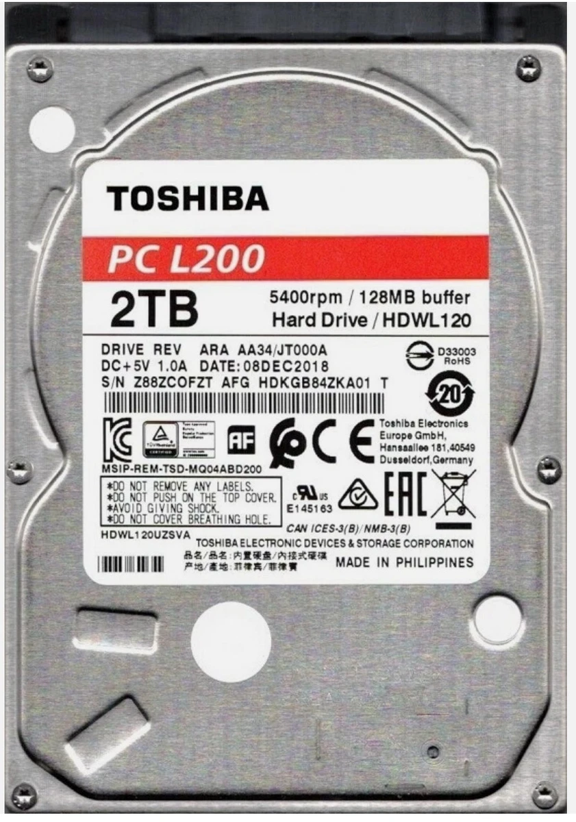 Las mejores ofertas en Capacidad de almacenamiento 2TB SATA II